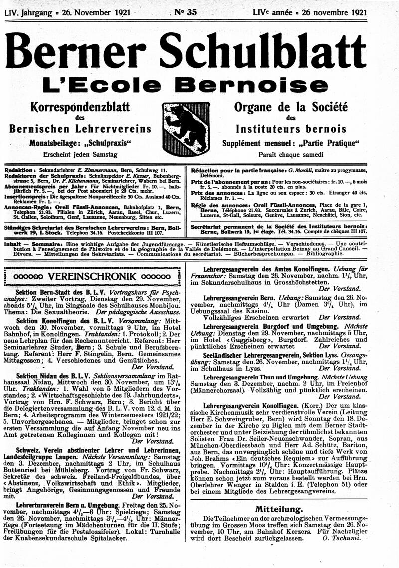 Buchumschlag - Heft 35