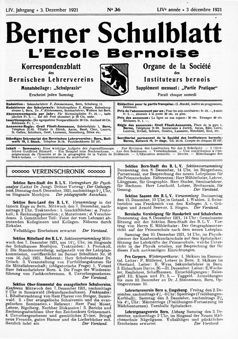 Buchumschlag - Heft 36