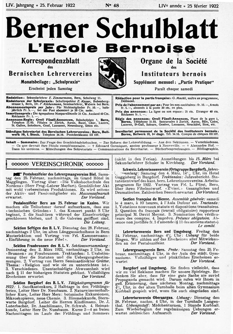 Buchumschlag - Heft 48