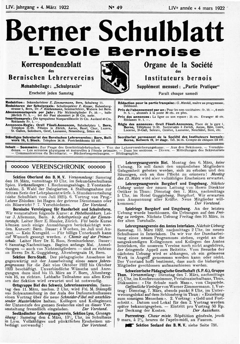 Buchumschlag - Heft 49