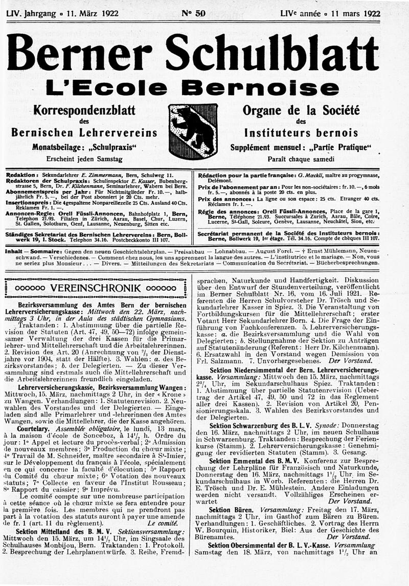 Buchumschlag - Heft 50