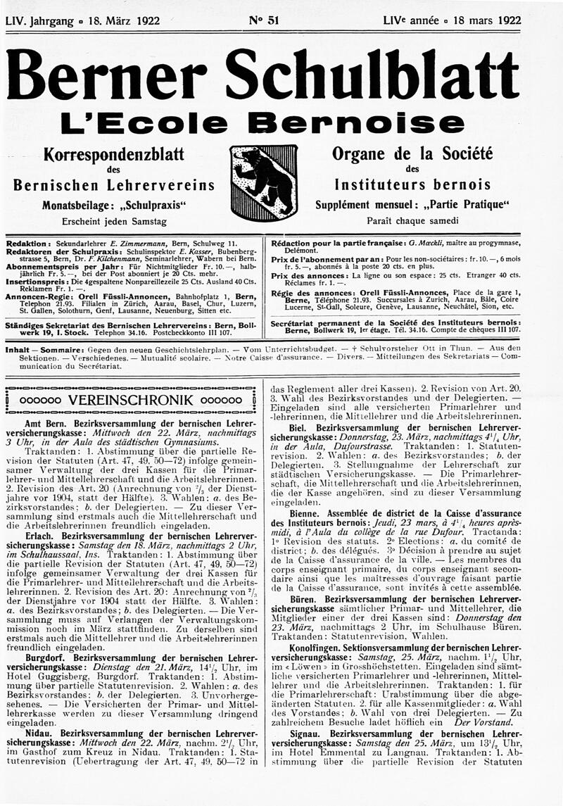 Buchumschlag - Heft 51