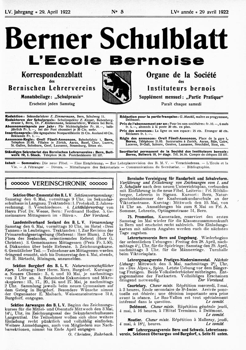 Buchumschlag - Heft 5