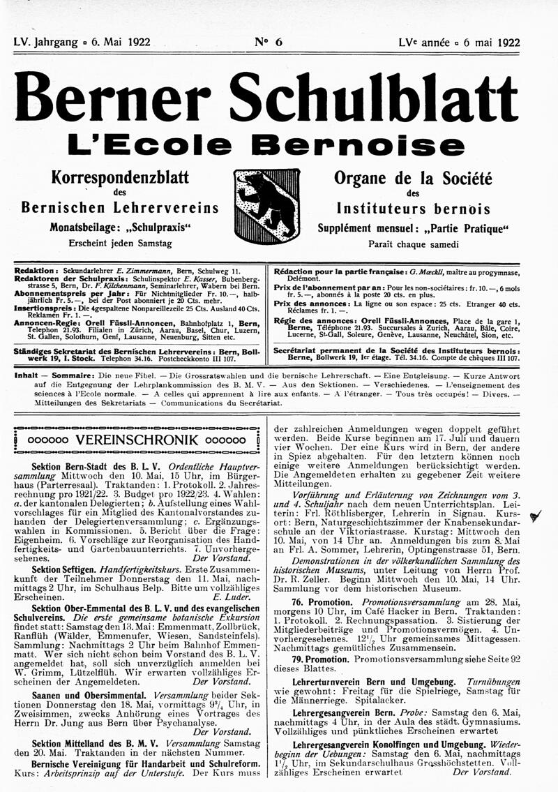 Buchumschlag - Heft 6