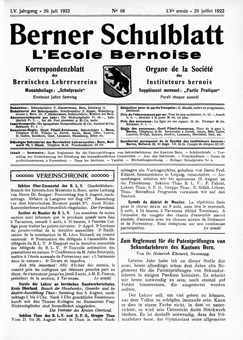 Buchumschlag - Heft 18