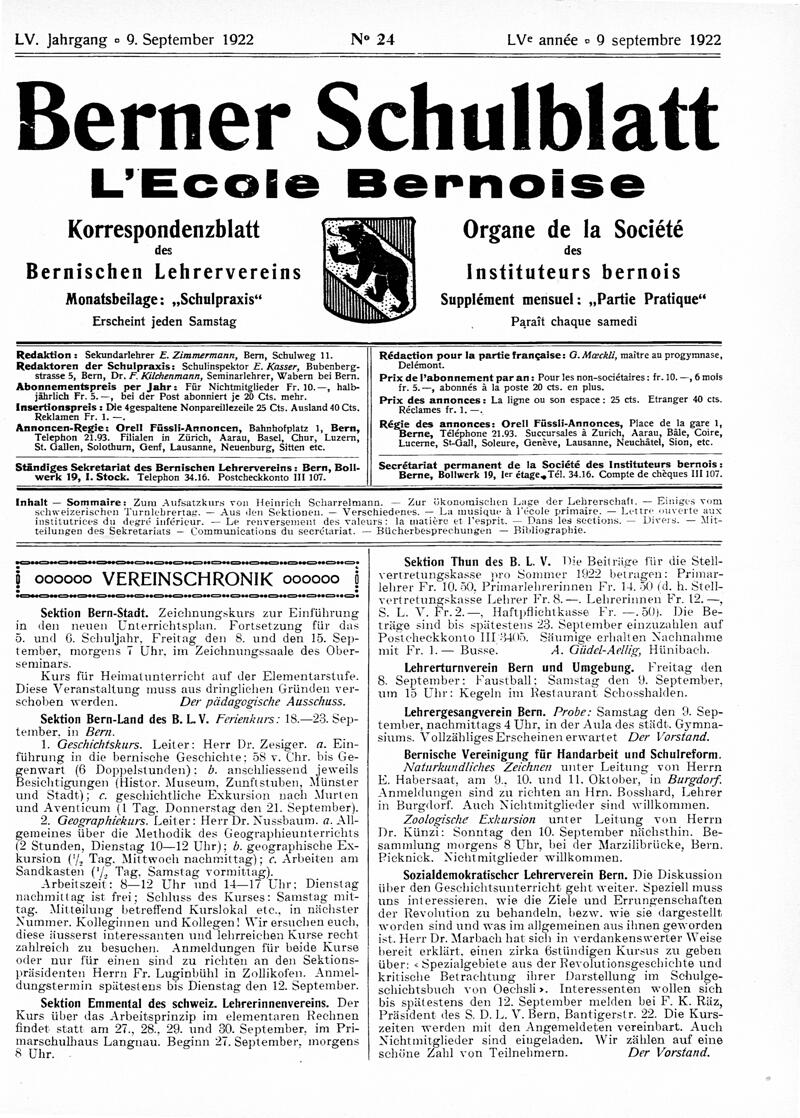 Buchumschlag - Heft 24