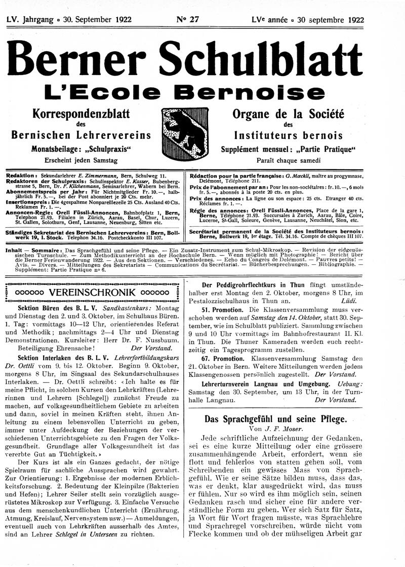 Buchumschlag - Heft 27