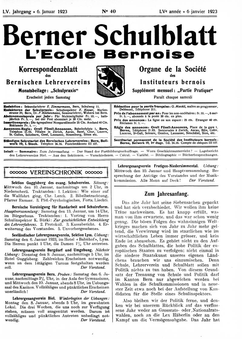 Buchumschlag - Heft 40