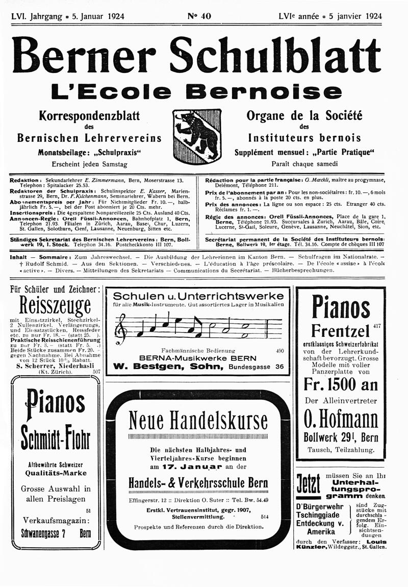 Buchumschlag - Heft 40