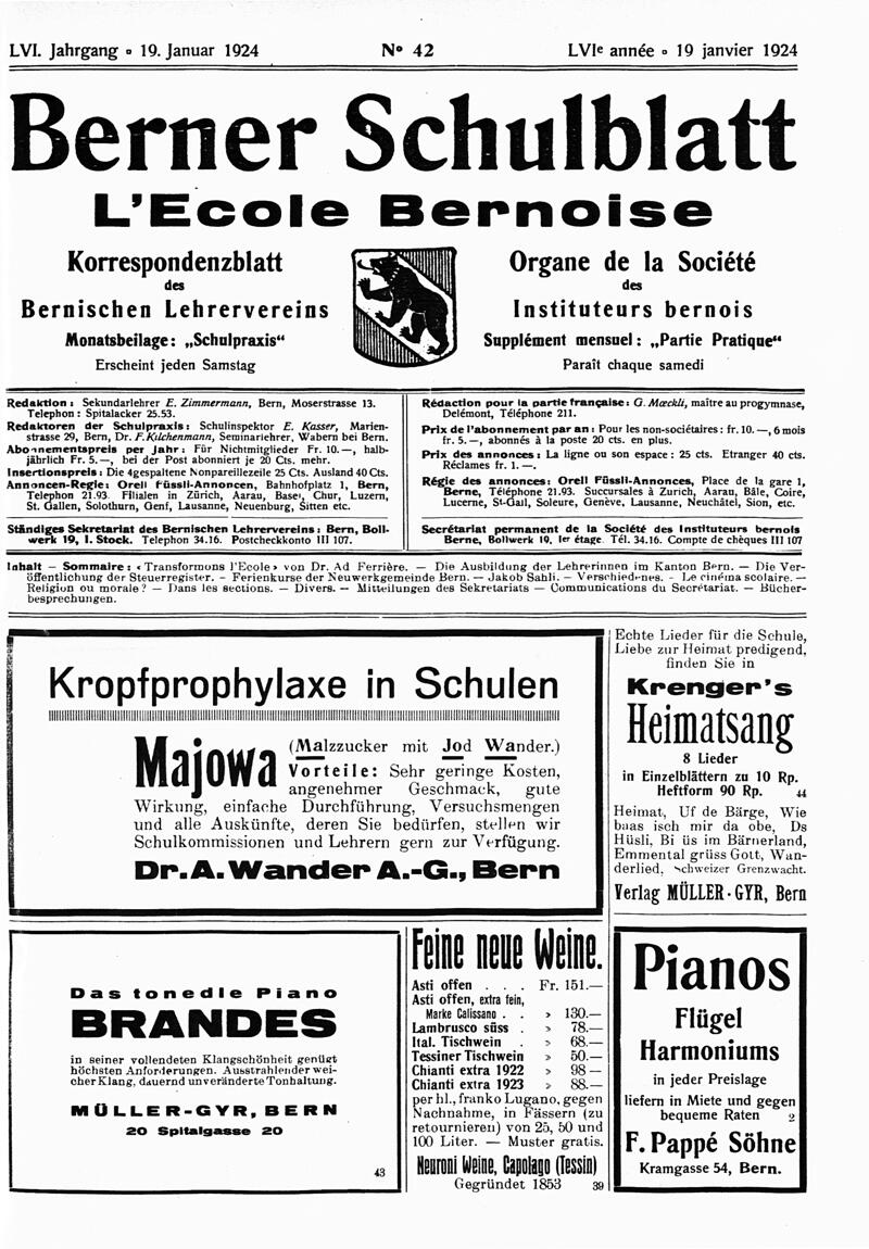 Buchumschlag - Heft 42