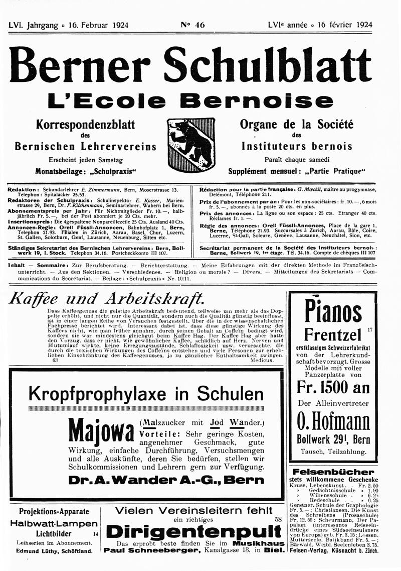 Buchumschlag - Heft 46