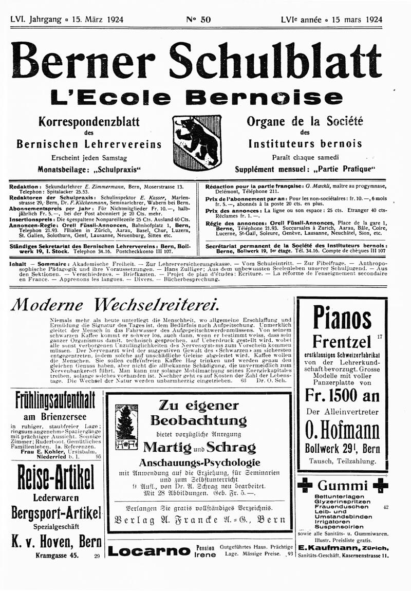 Buchumschlag - Heft 50