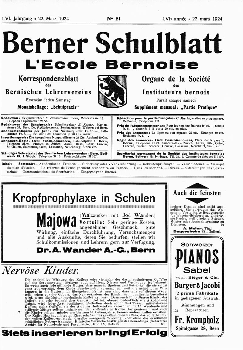 Buchumschlag - Heft 51