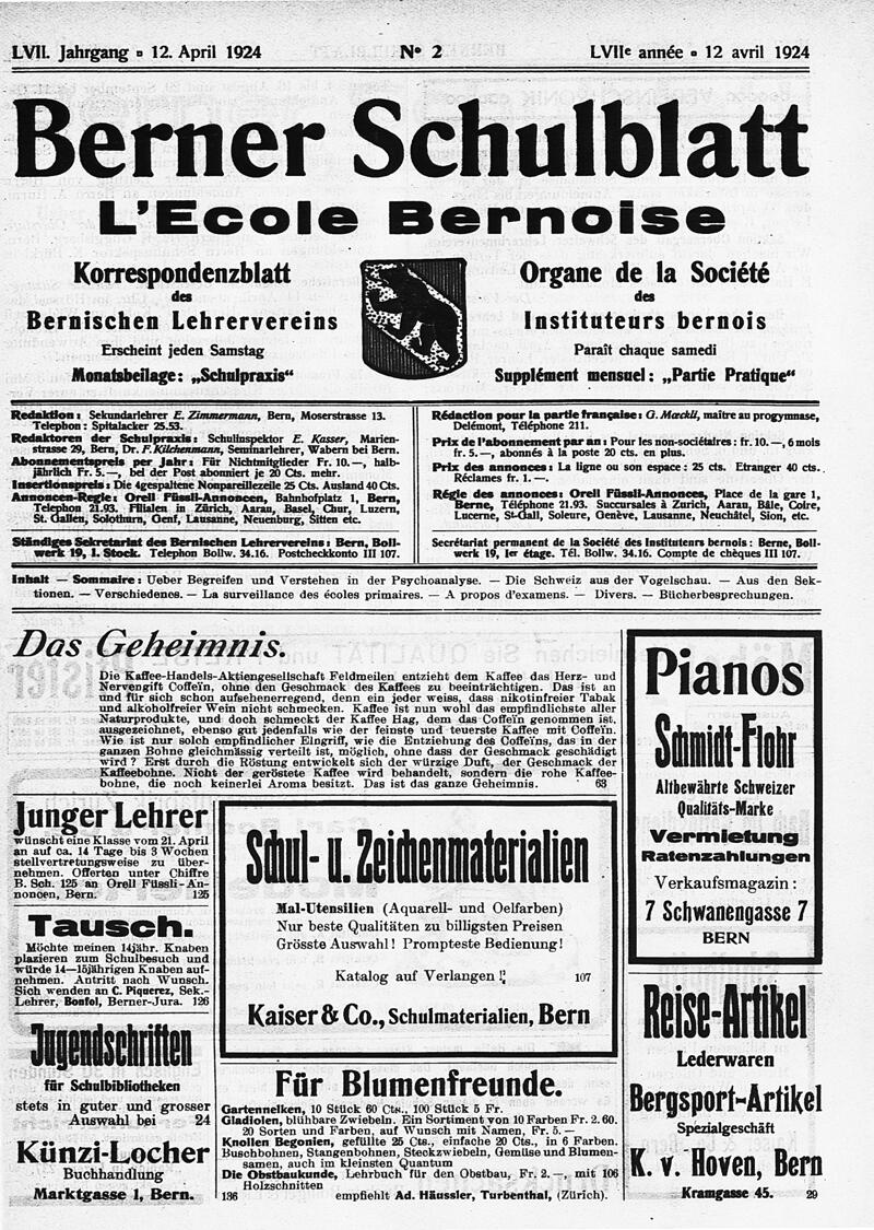 Buchumschlag - Heft 2