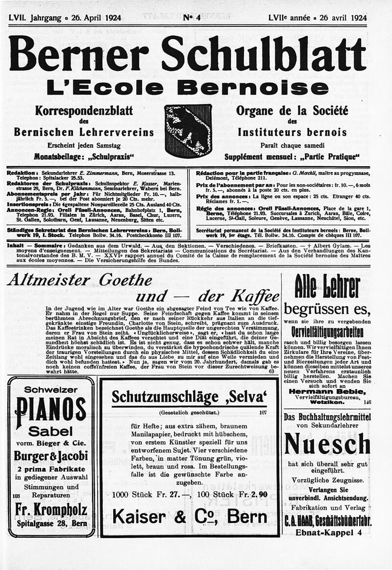 Buchumschlag - Heft 4