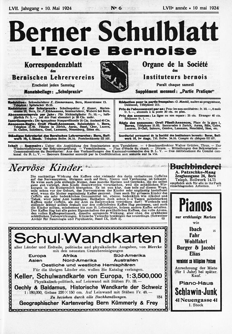 Buchumschlag - Heft 6