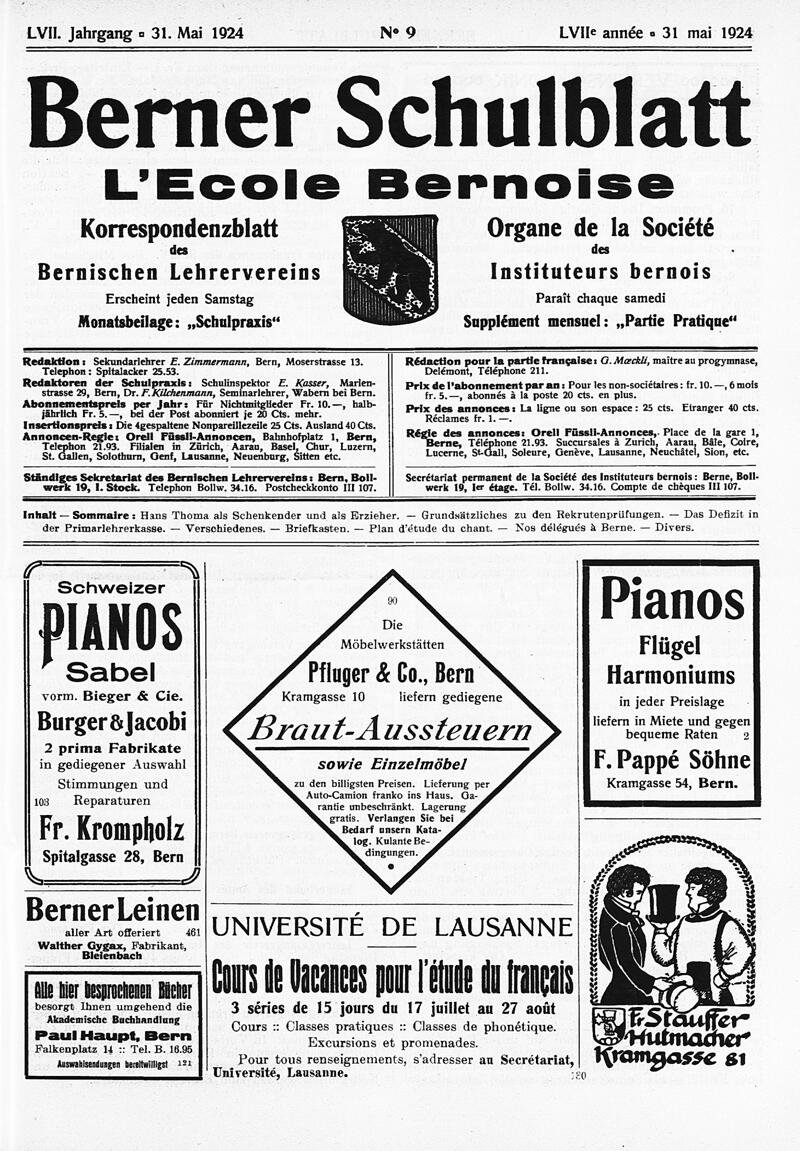 Buchumschlag - Heft 9