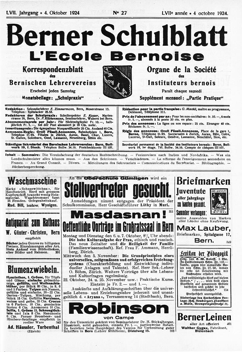 Buchumschlag - Heft 27