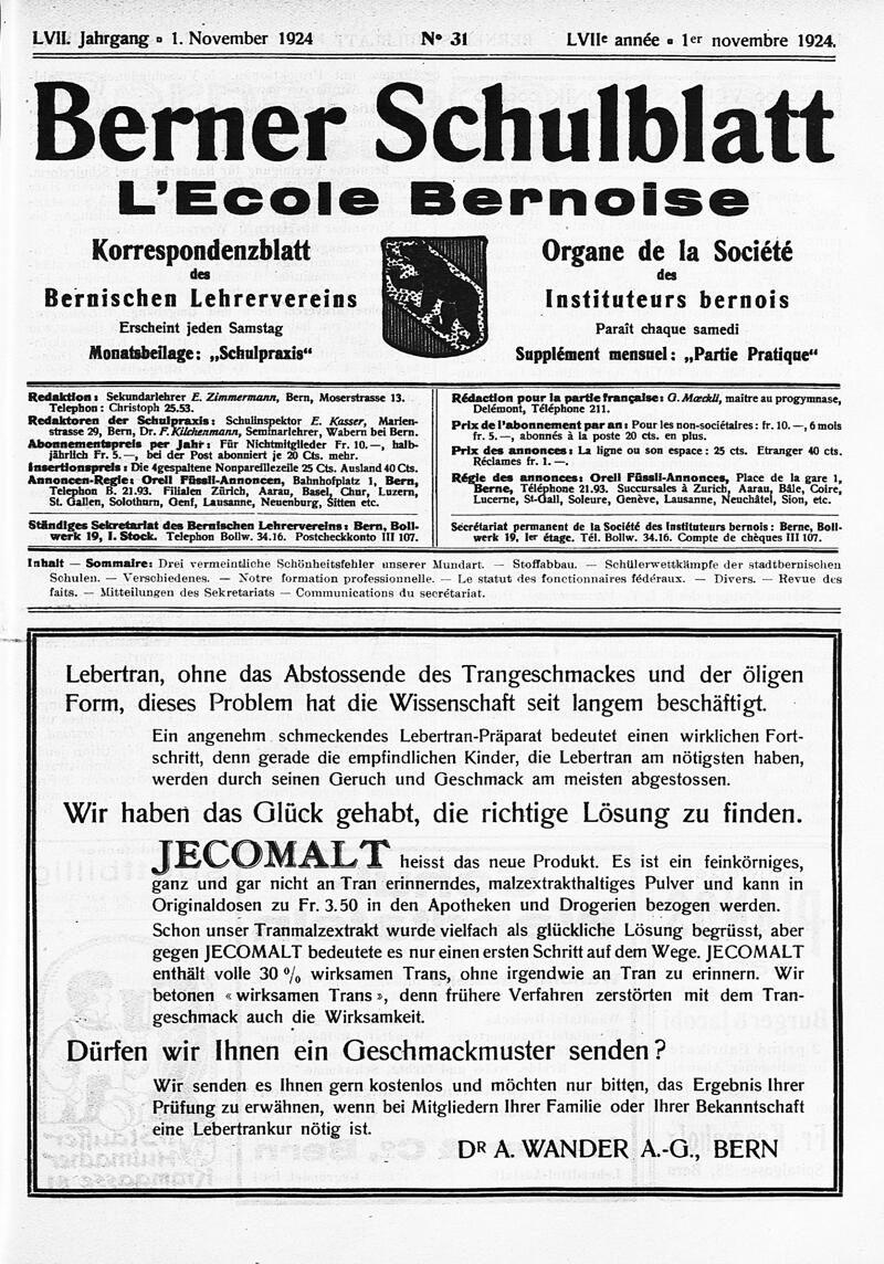 Buchumschlag - Heft 31