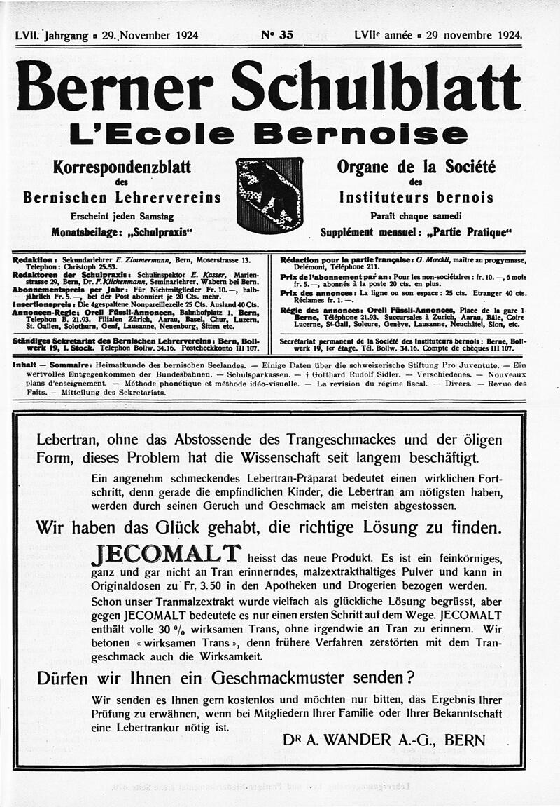 Buchumschlag - Heft 35