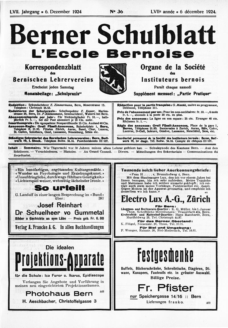 Buchumschlag - Heft 36