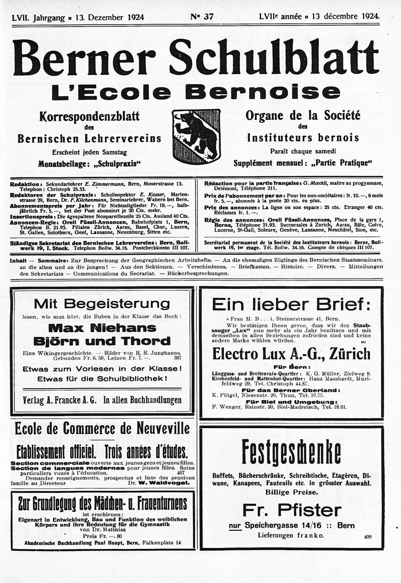 Buchumschlag - Heft 37