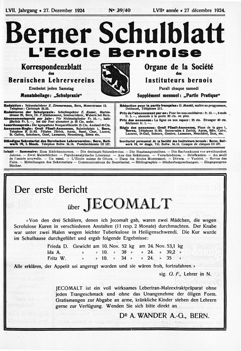 Buchumschlag - Heft 39-40