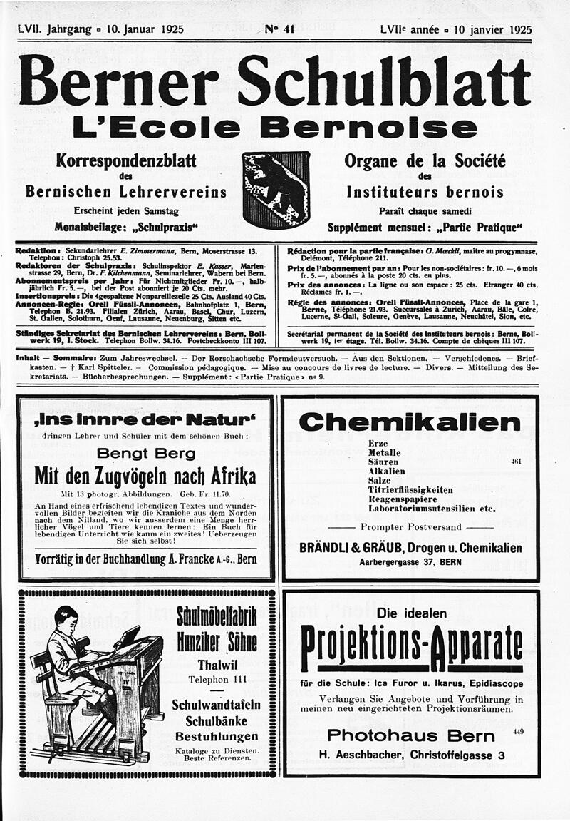 Buchumschlag - Heft 41