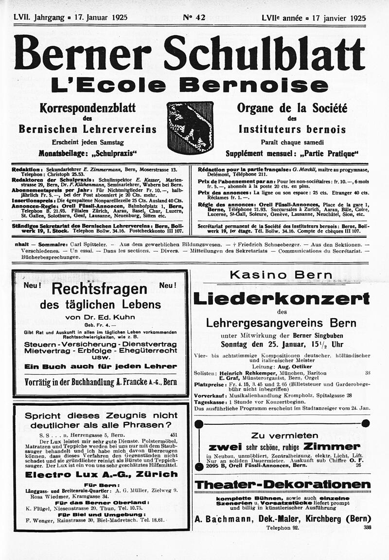 Buchumschlag - Heft 42