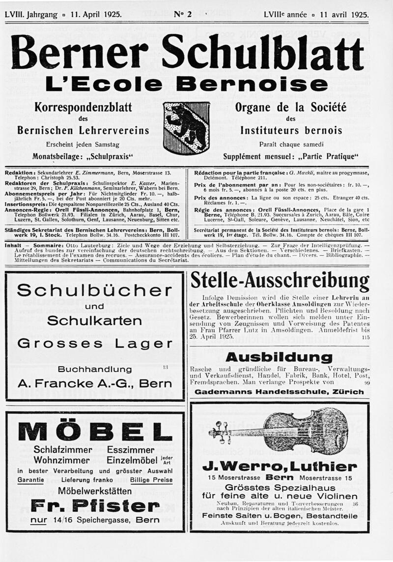 Buchumschlag - Heft 2