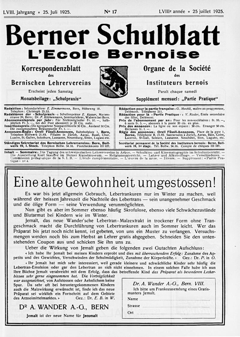 Buchumschlag - Heft 17