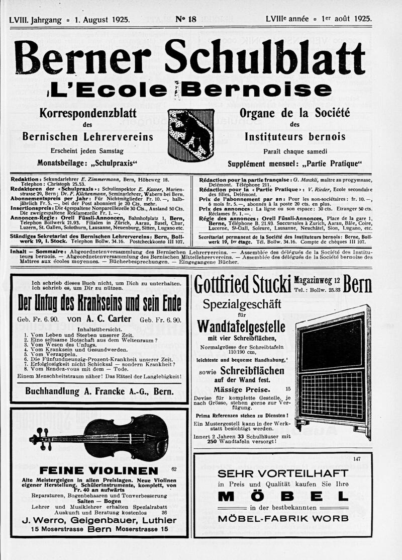 Buchumschlag - Heft 18