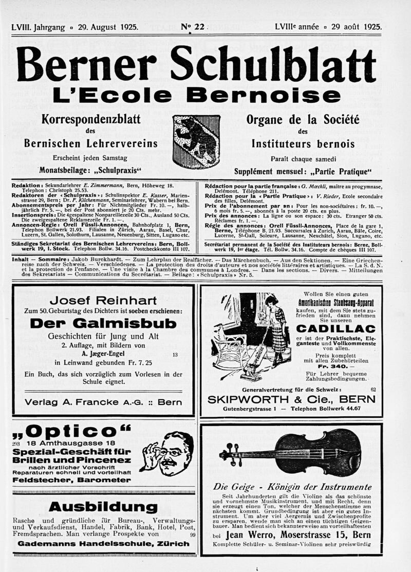 Buchumschlag - Heft 22