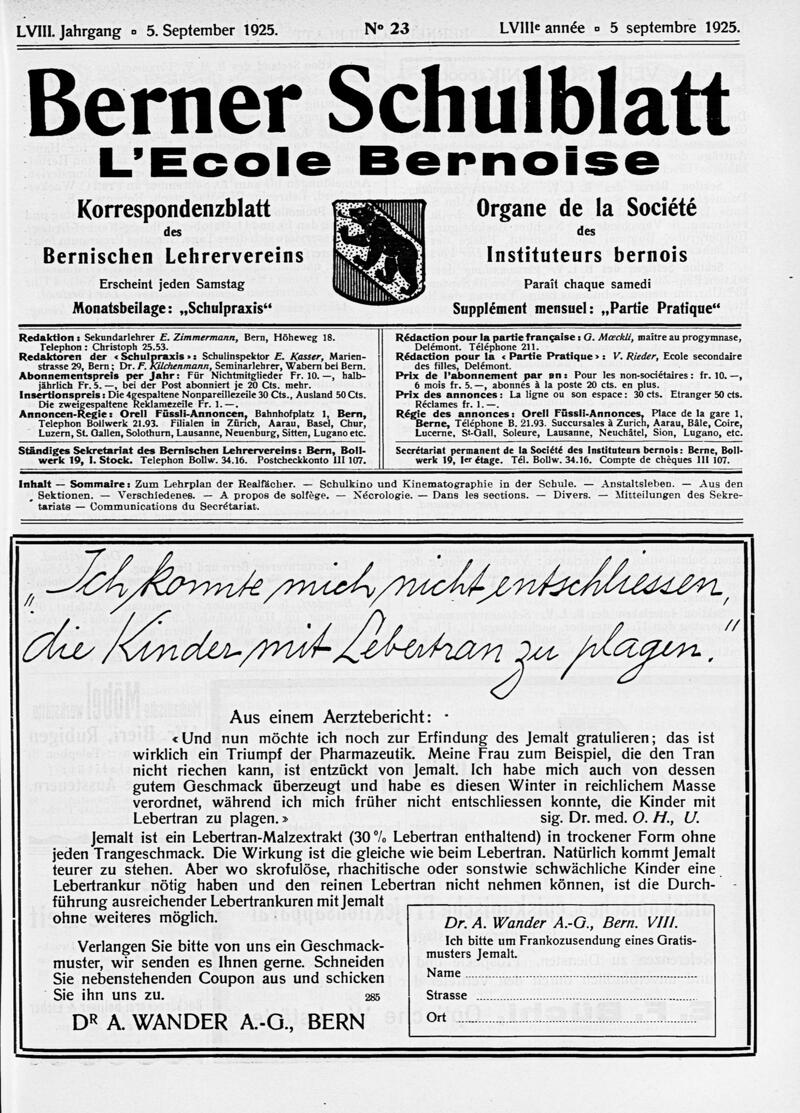 Buchumschlag - Heft 23