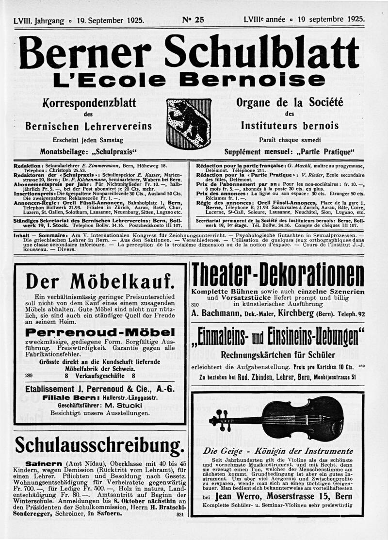 Buchumschlag - Heft 25