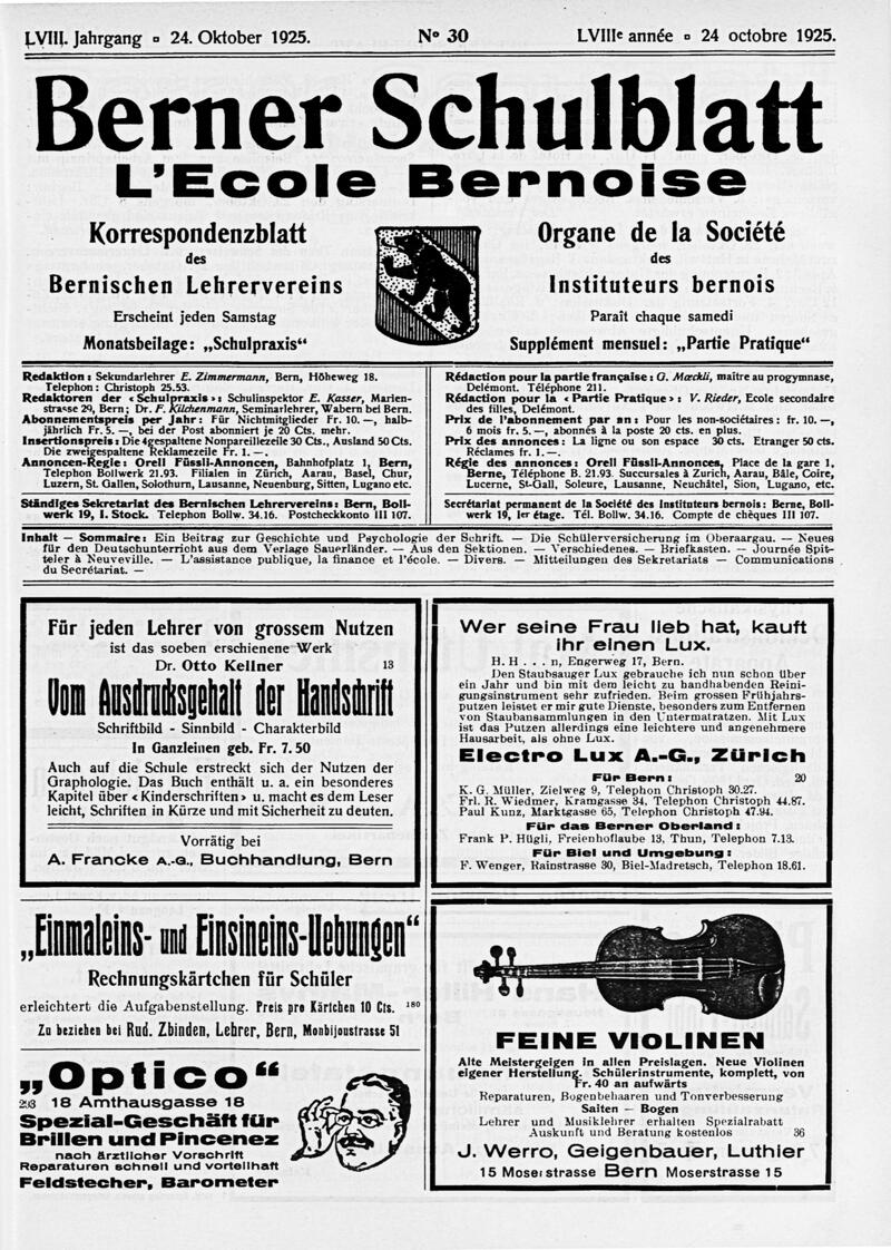 Buchumschlag - Heft 30