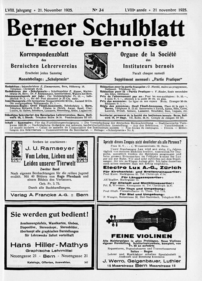 Buchumschlag - Heft 34