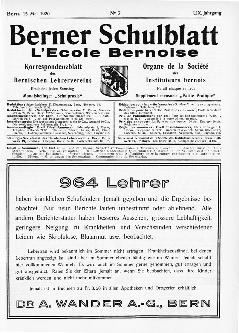 Buchumschlag - Heft 7