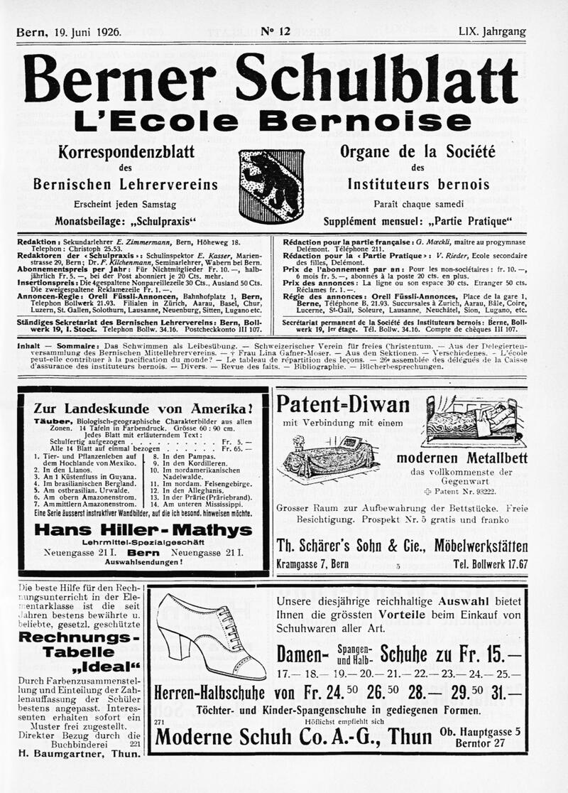 Buchumschlag - Heft 12