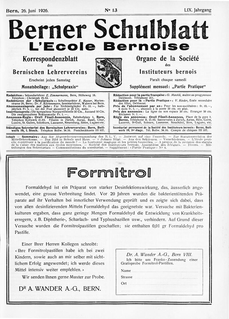 Buchumschlag - Heft 13