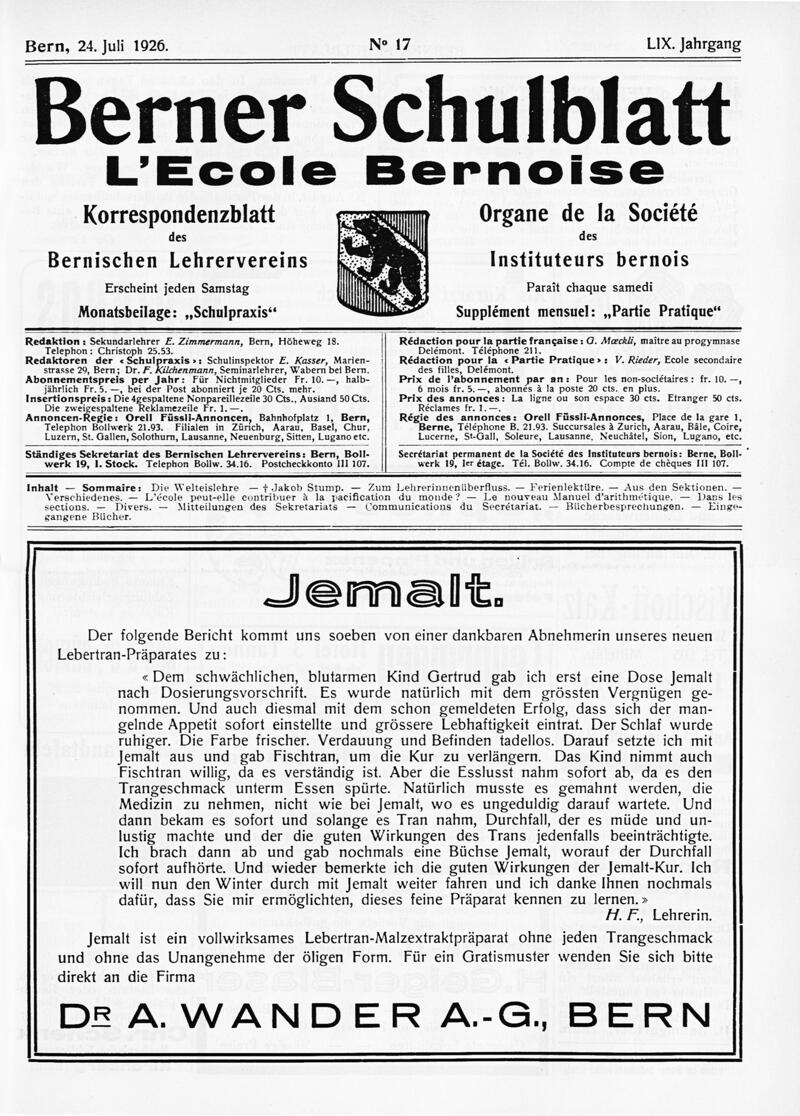 Buchumschlag - Heft 17