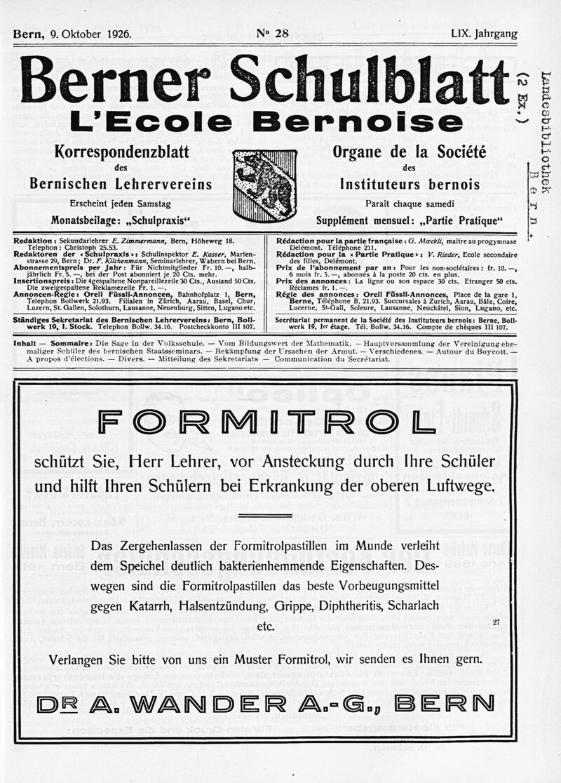 Buchumschlag - Heft 28