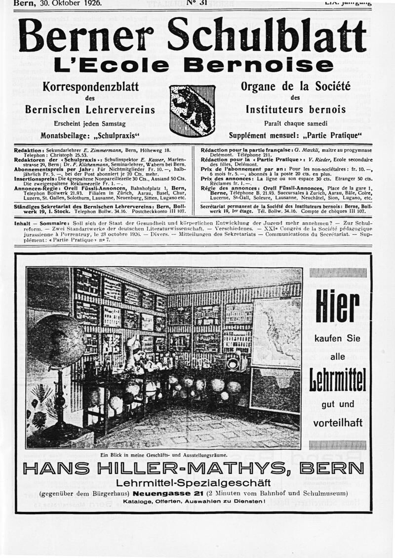 Buchumschlag - Heft 31