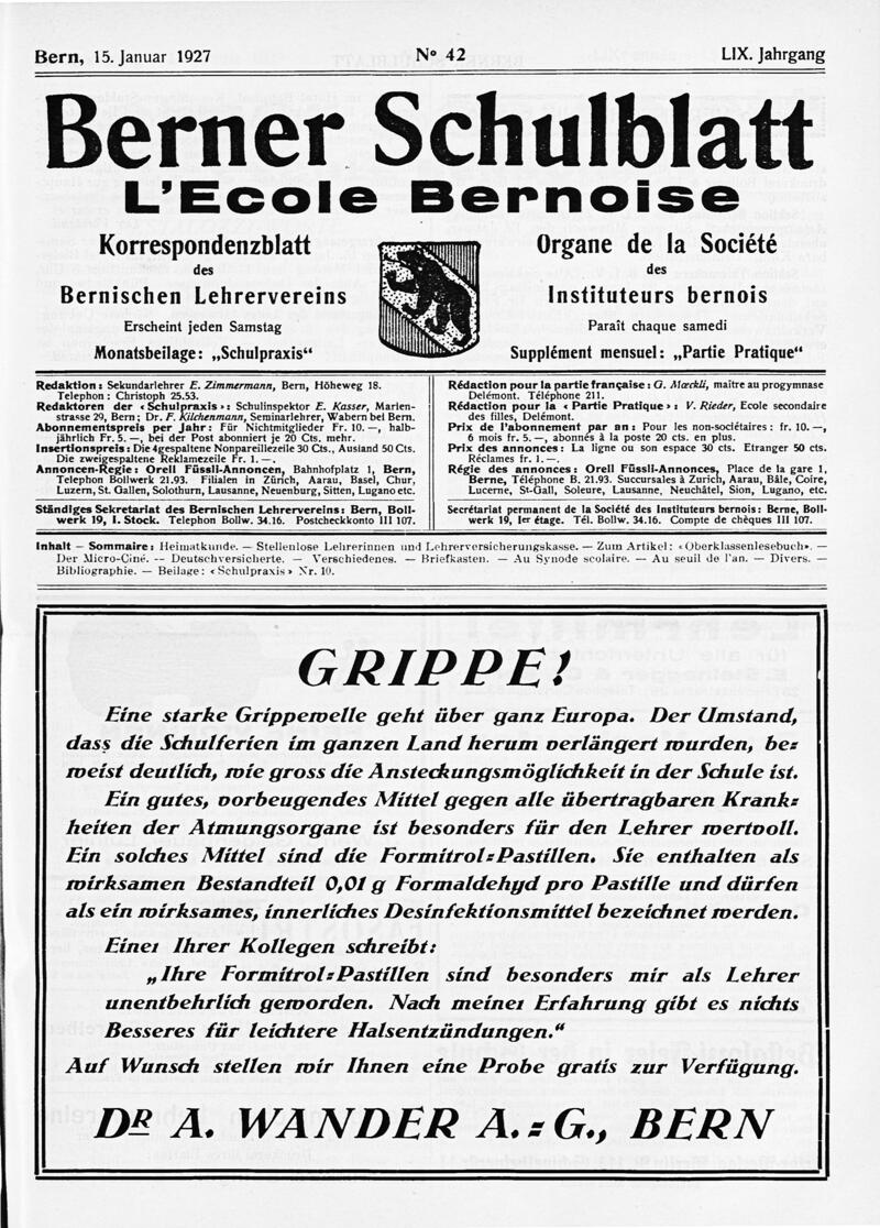 Buchumschlag - Heft 42