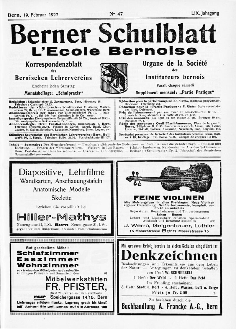 Buchumschlag - Heft 47