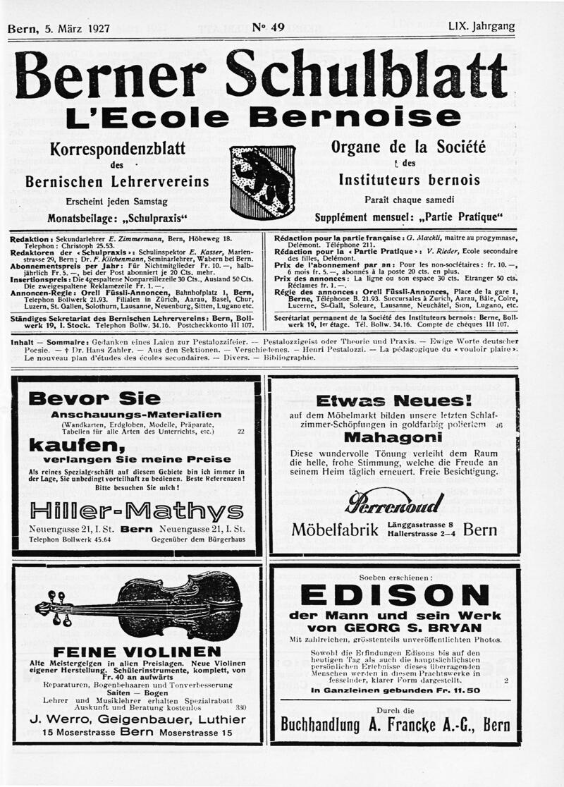 Buchumschlag - Heft 49