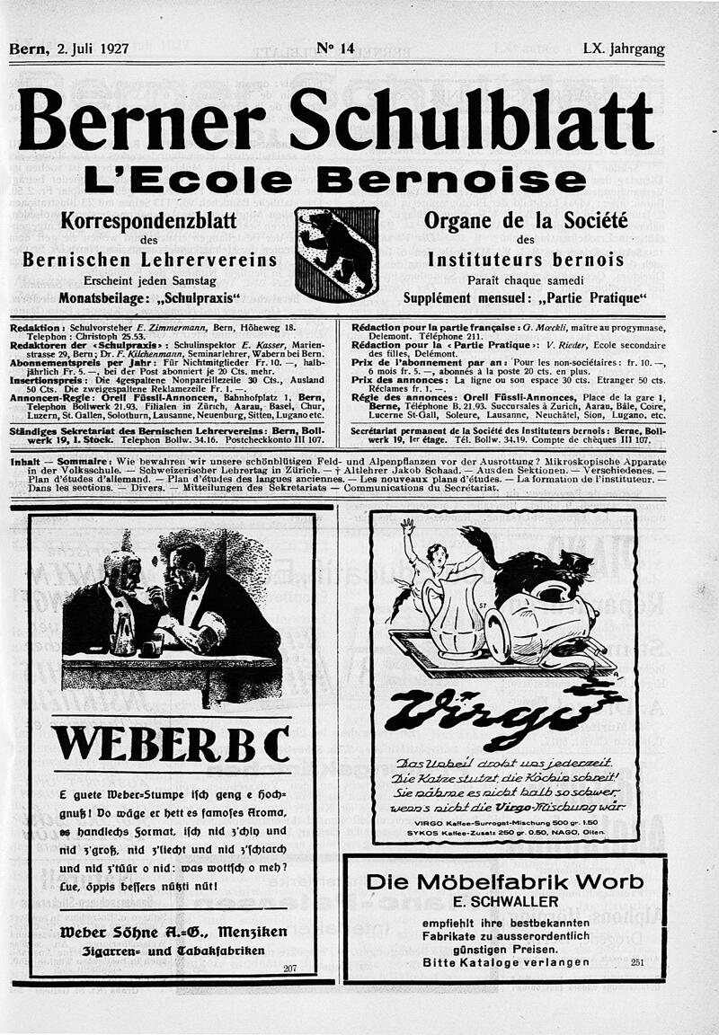 Buchumschlag - Heft 14