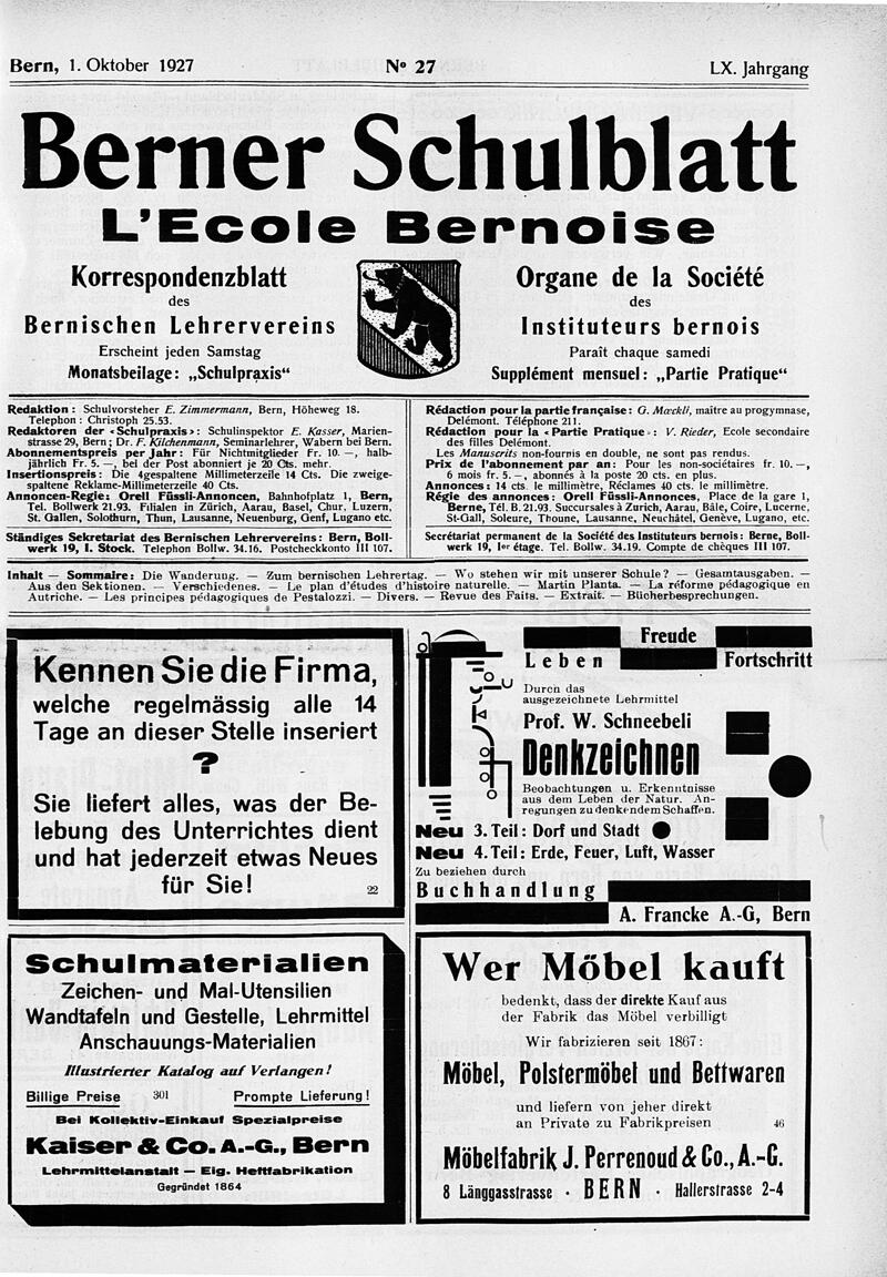 Buchumschlag - Heft 27