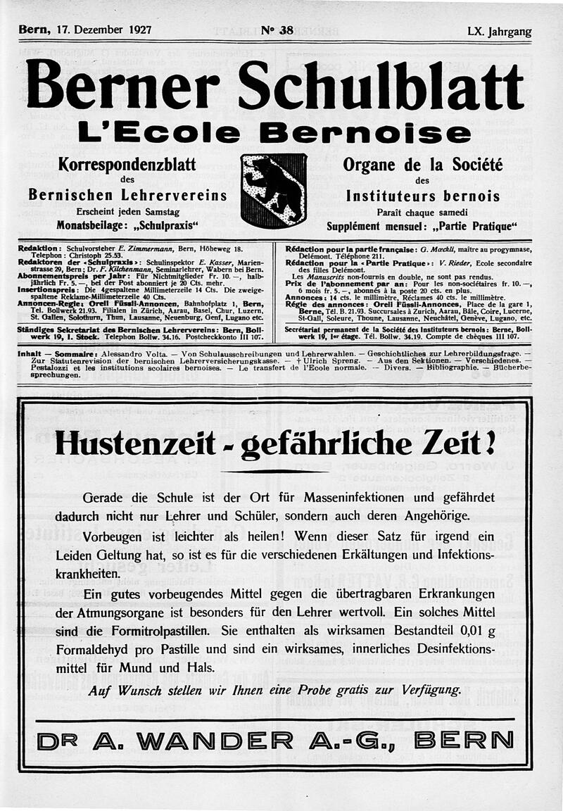 Buchumschlag - Heft 38