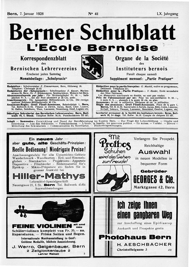 Buchumschlag - Heft 41